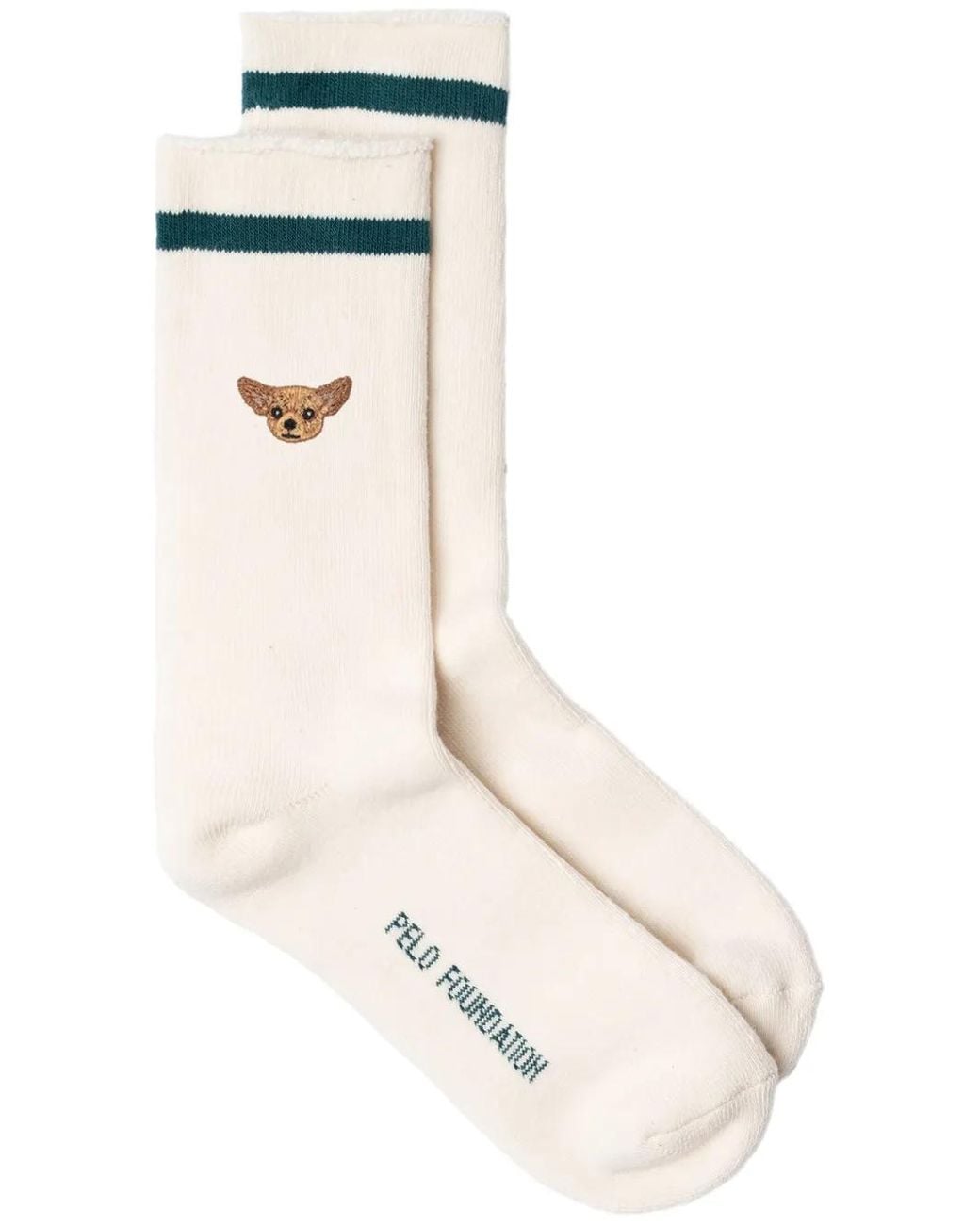 PELO FOUNDATION White Chihuahua Socks