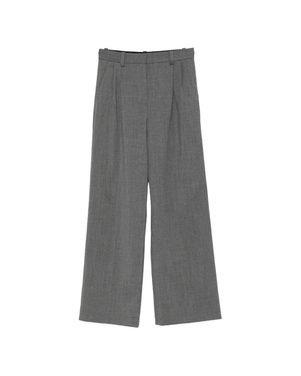 Maje Gray Tailored Trousers