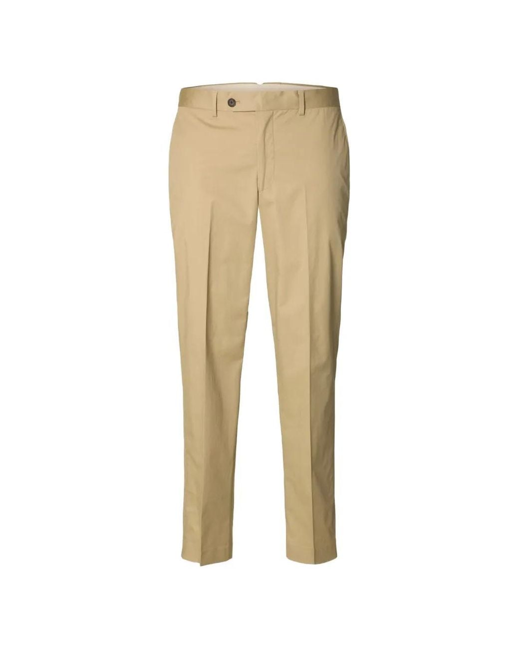 SELECTED Natural X Hotel Amour Tailored Trousers for men