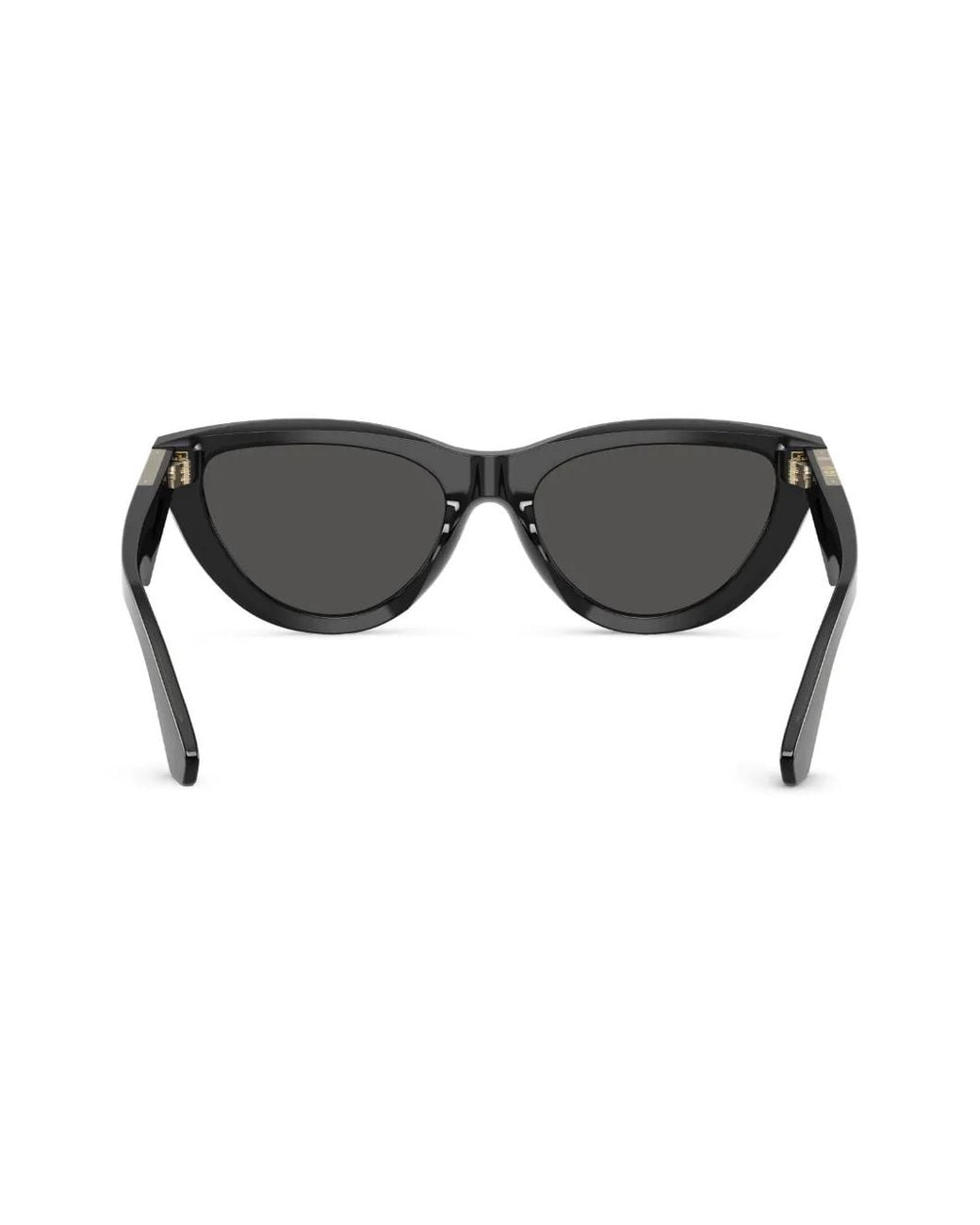 Burberry Black Pilot-Frame Sunglasses