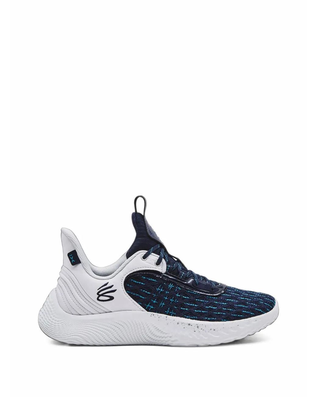 Under Armour Blue Curry Flow 9 Sneakers for men