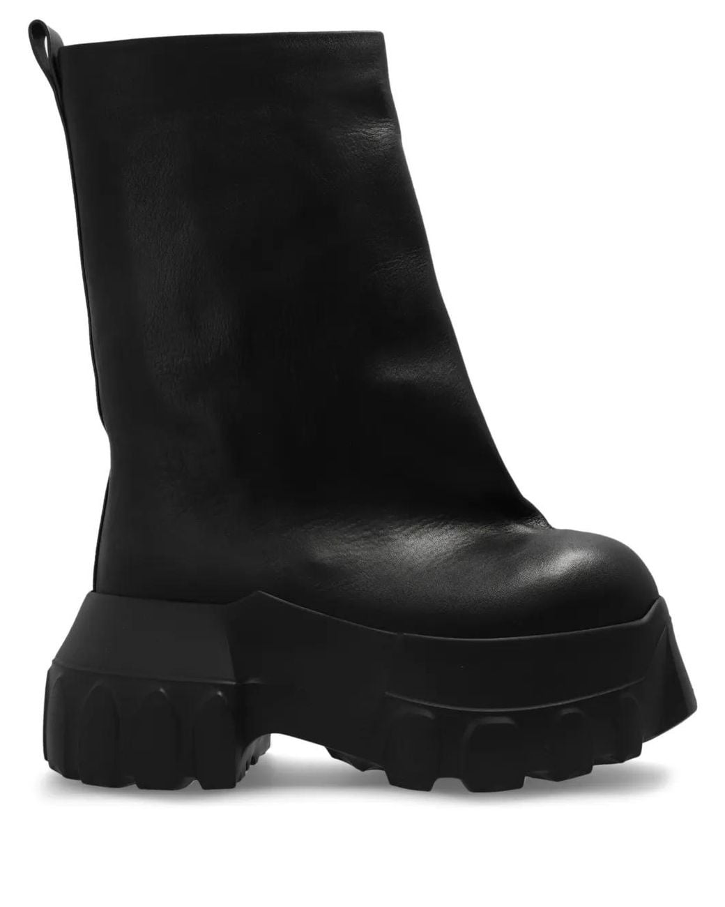 Rick Owens Black Mega Trator Boots