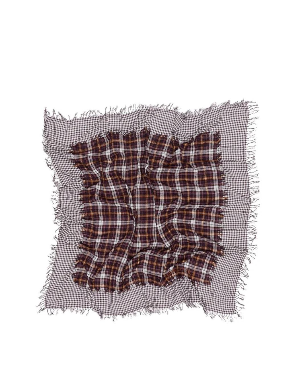 Bimba Y Lola Purple Châle À Design Patchwork