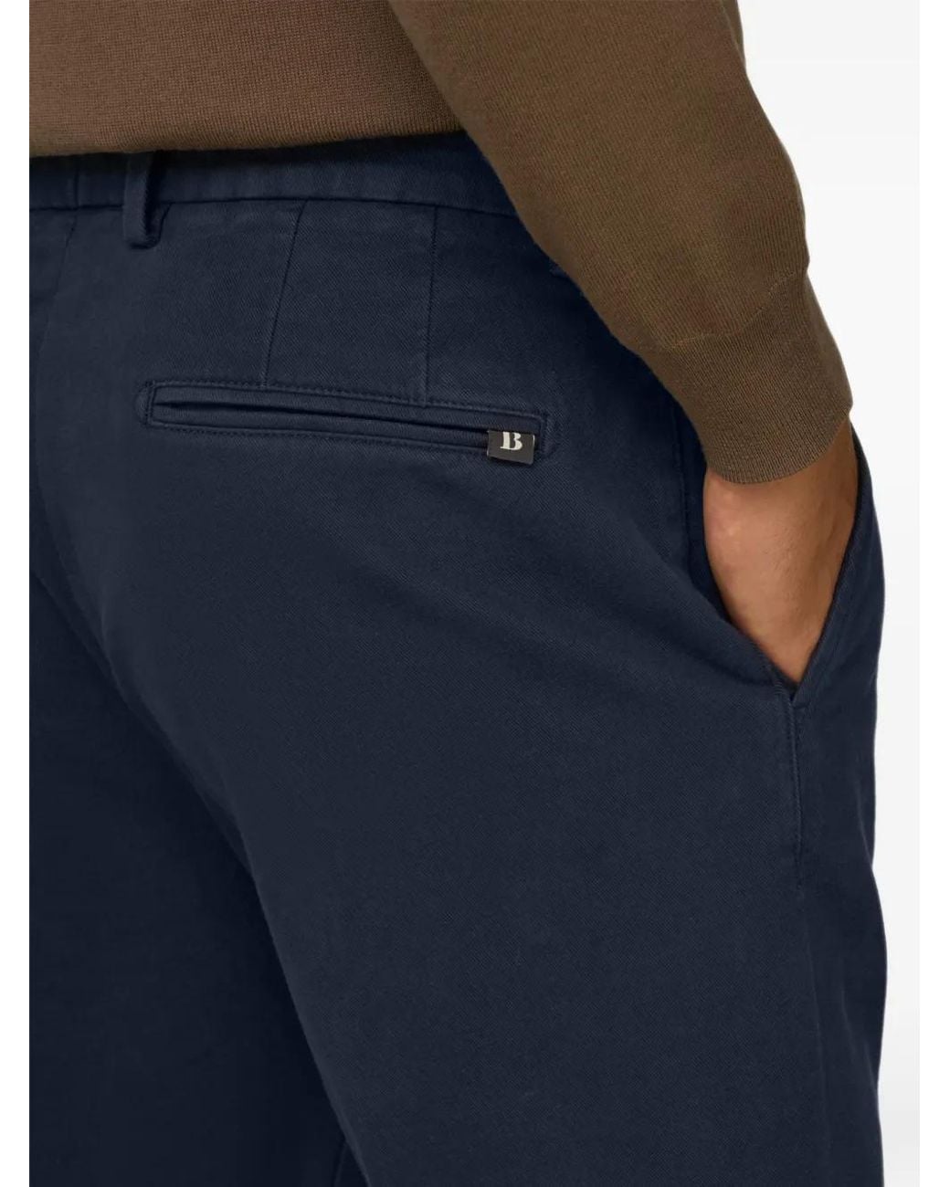 Boggi Blue Trousers for men