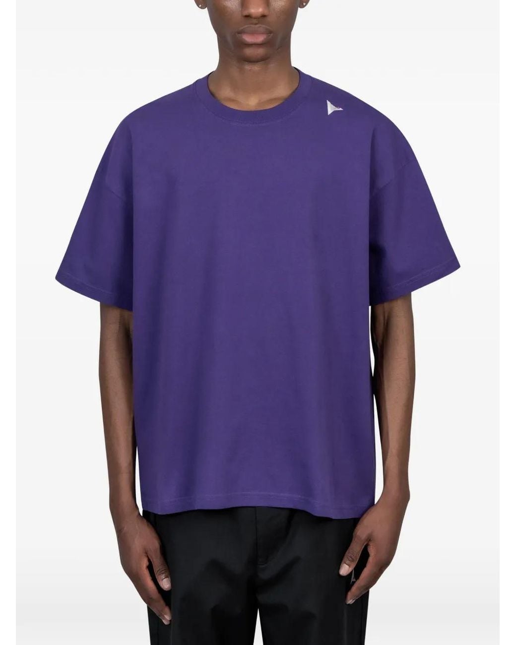 Roa Purple Logo T-Shirt for men
