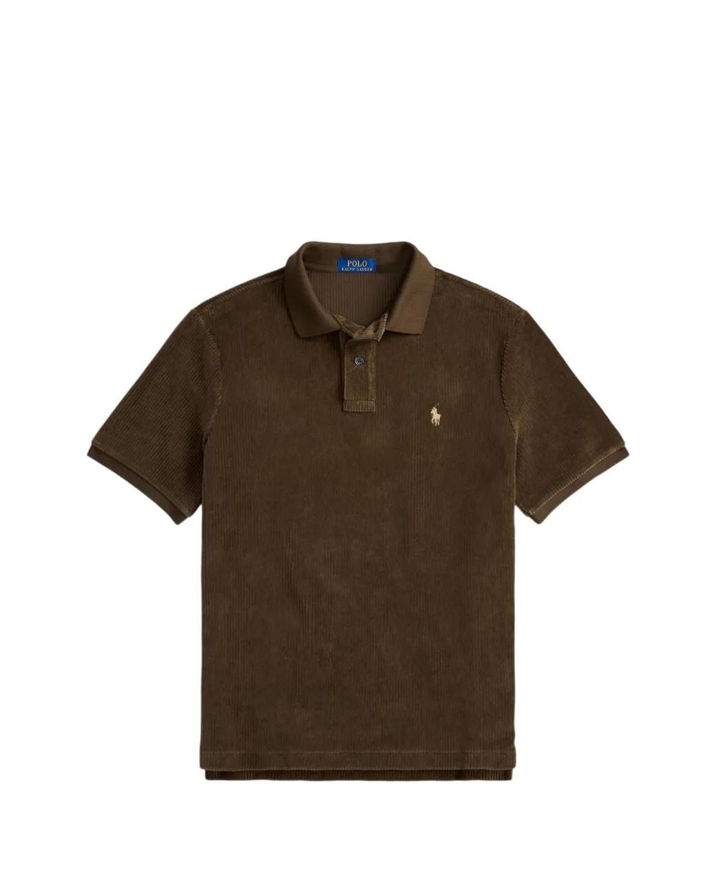 Polo Ralph Lauren Brown Polo Classic Fit En Velours Côtelé for men
