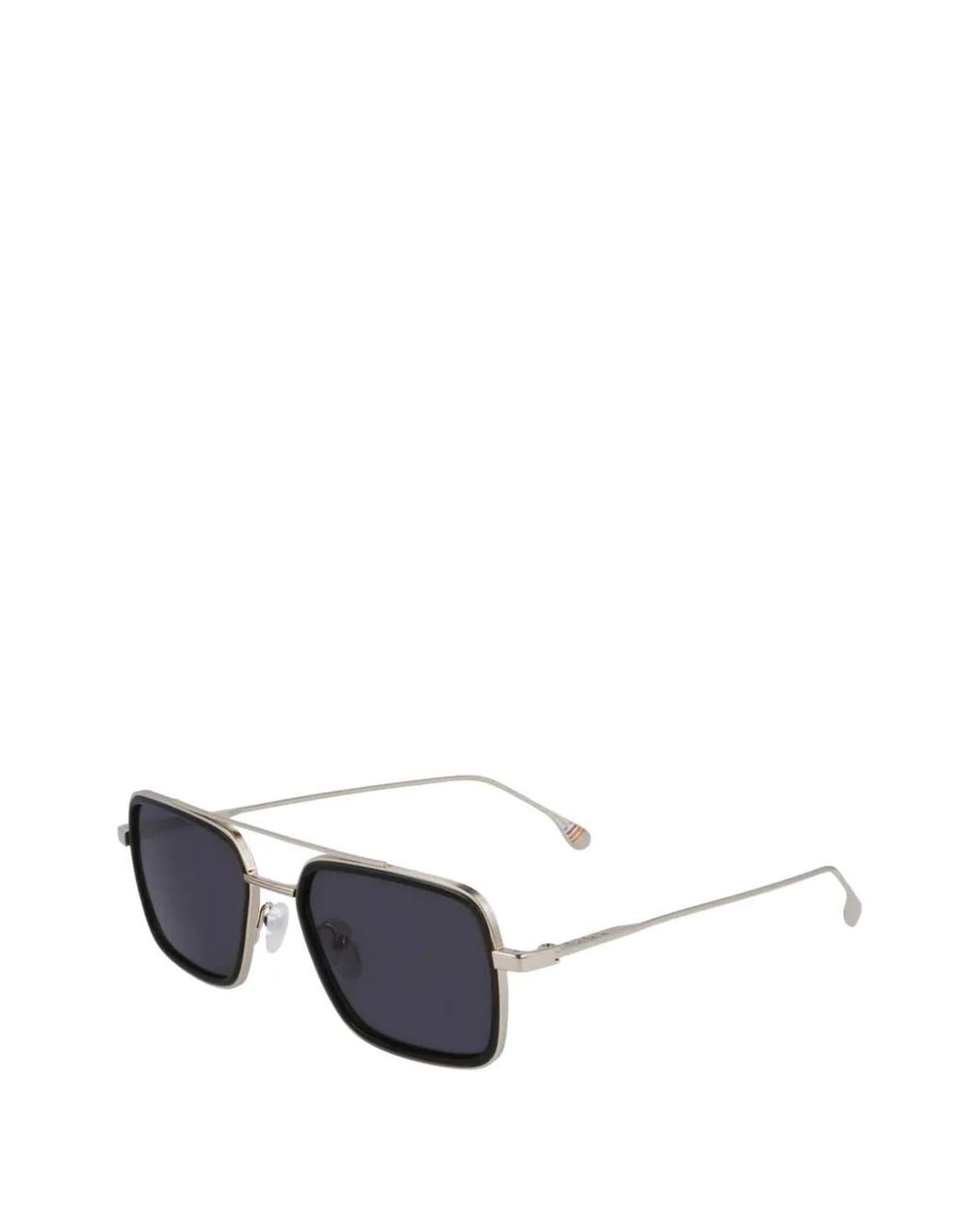 Paul Smith White Hugon Square-Frame Sunglasses for men