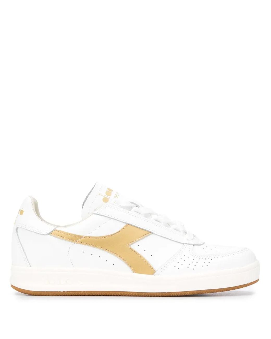 Diadora White B. Elite Low-Top Sneakers