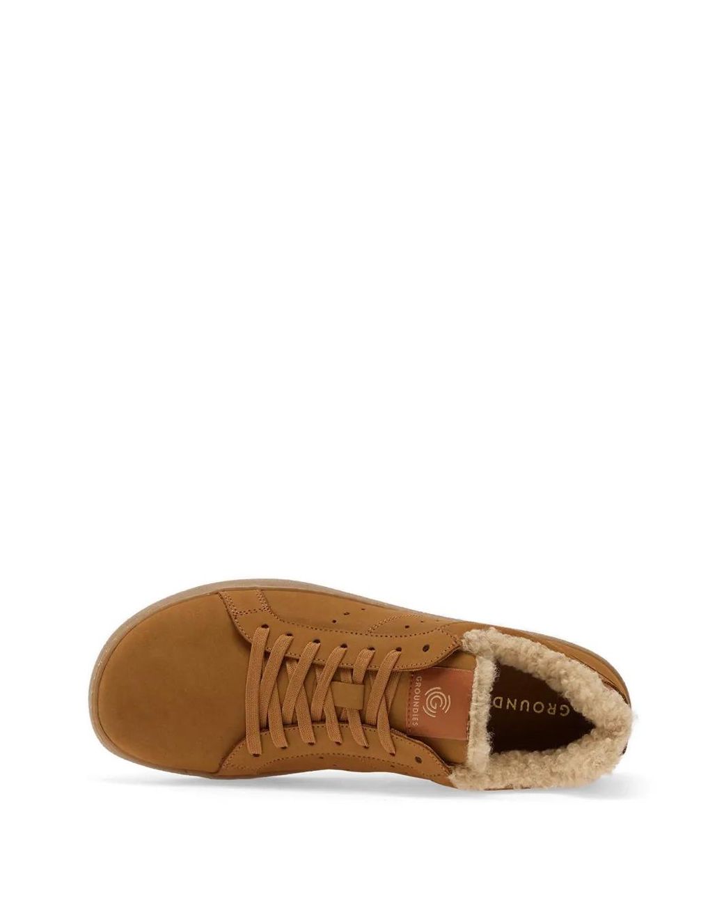 Groundies Brown Universe Teddy Sneakers