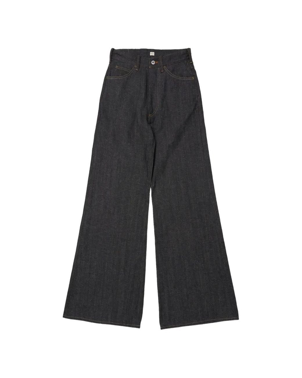 TAIGA TAKAHASHI Black Flared-Leg Jeans