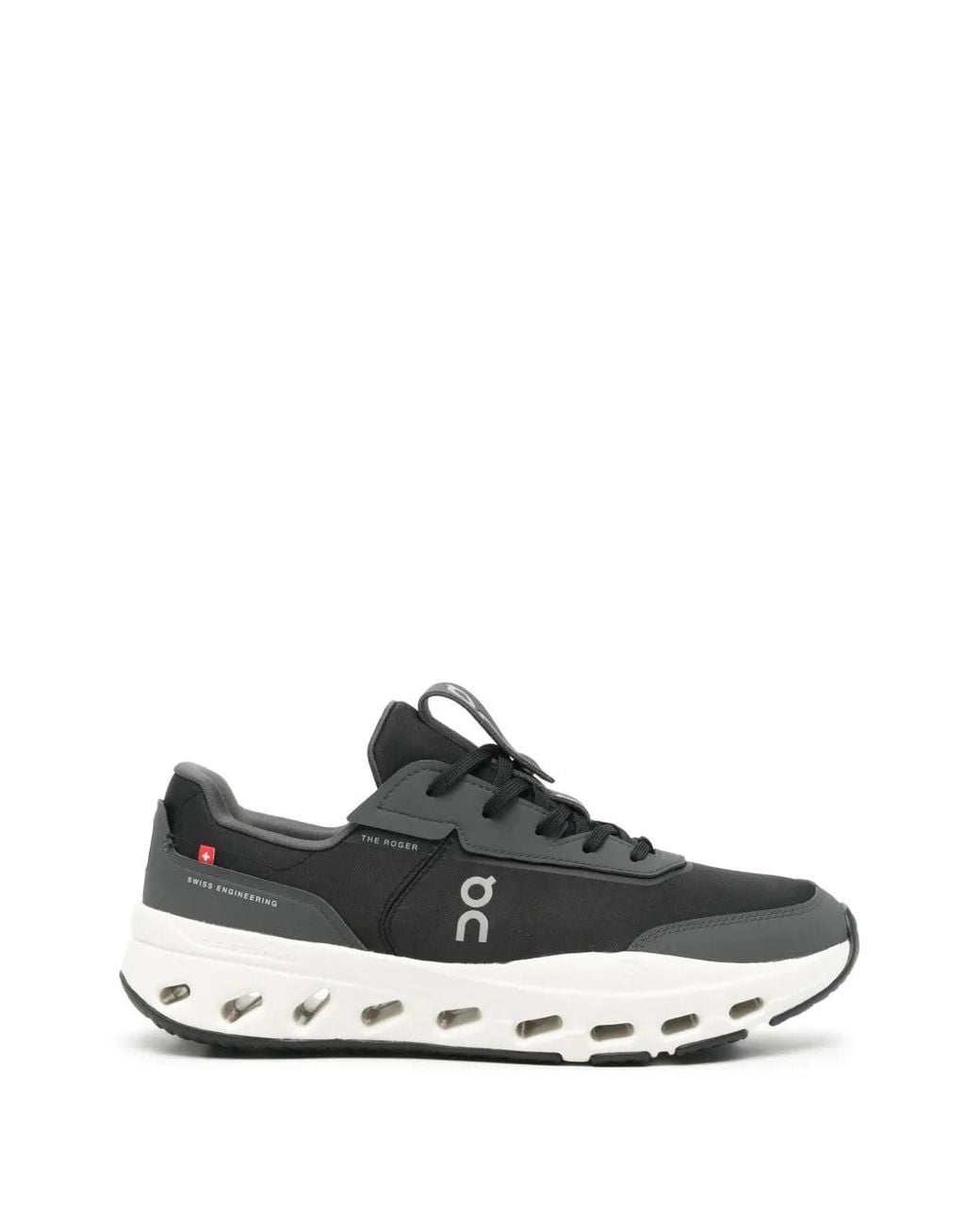 On Shoes White Baskets The Roger for men