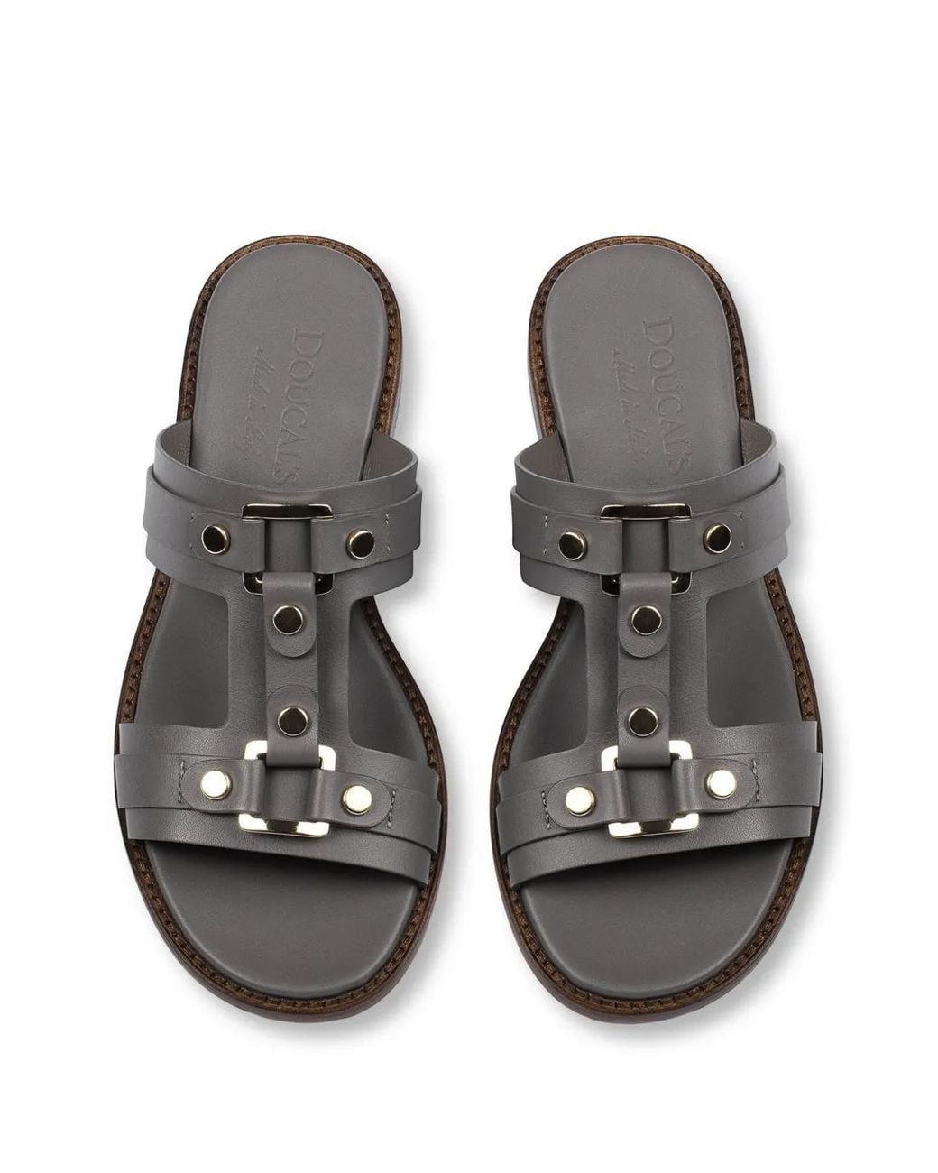 Sandali di Doucal's in Gray
