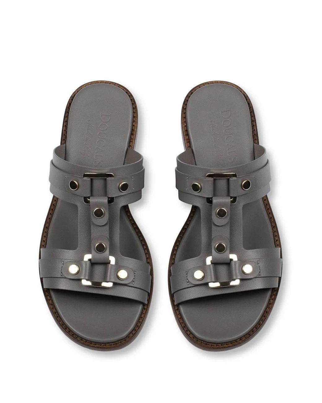 Sandali di Doucal's in Gray