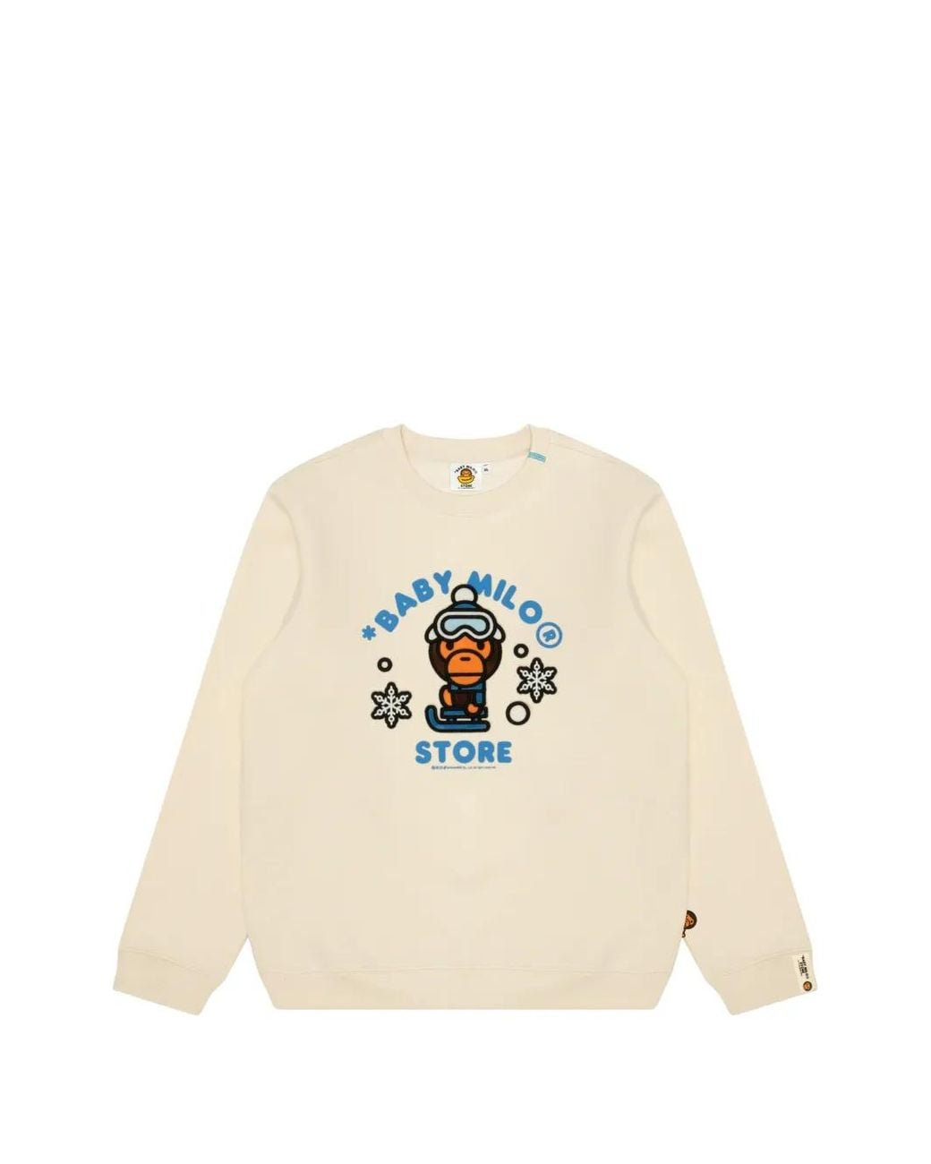 *BABY MILO® STORE BY *A BATHING APE® Natural Pull Baby Milo À Imprimé Graphique