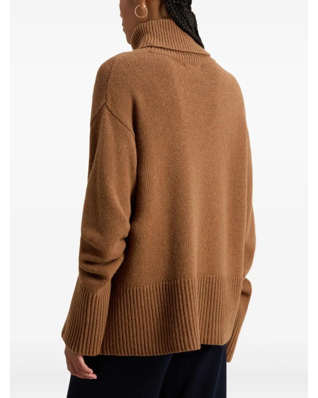 Woolrich Wollen Coltrui in het Brown