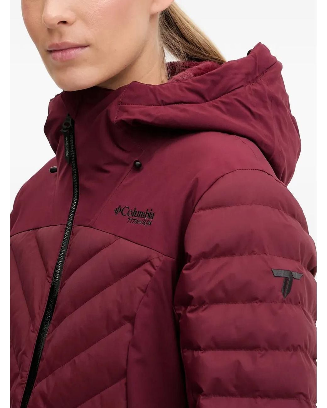 Giacca Da Sci Bird Mountain di Columbia in Red