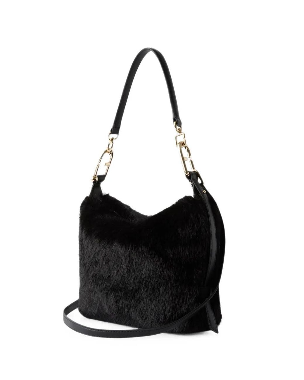 Furla Black Zip-Fastening Shoulder Bag