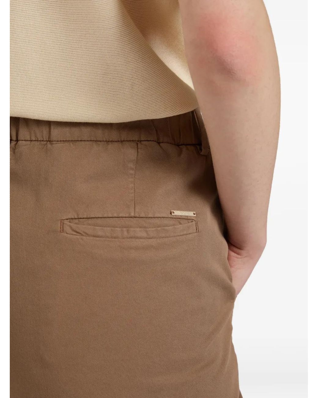 Incotex Natural Belt-Loop Trousers