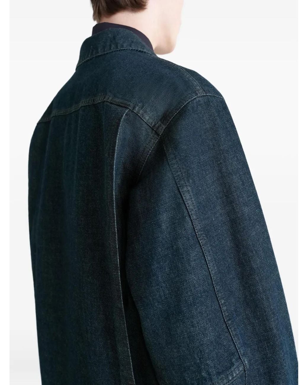 Lemaire Blue Boxy Jacket