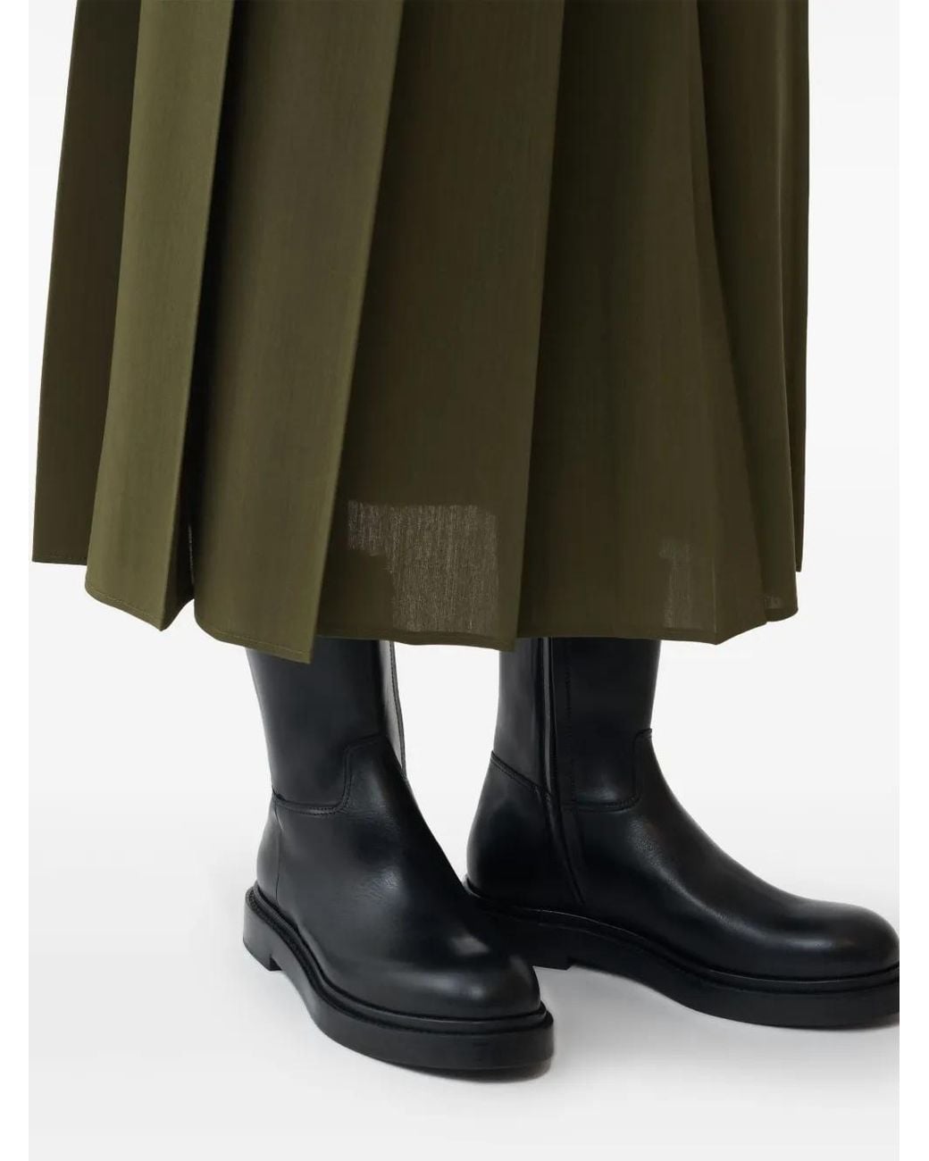 Fabiana Filippi Black Leather Boots