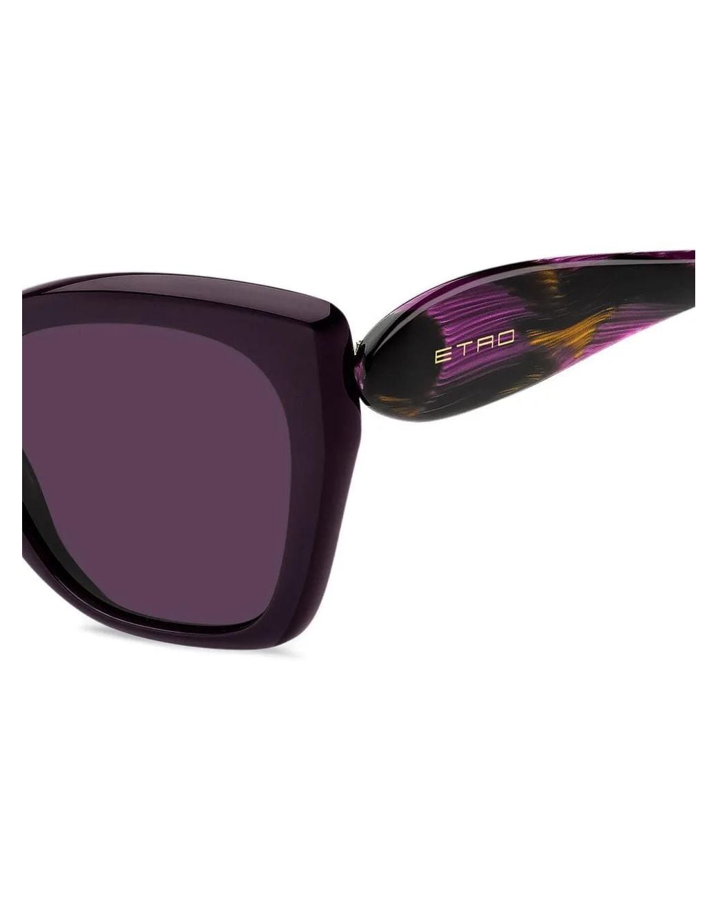 Etro Purple Paisley Sunglasses
