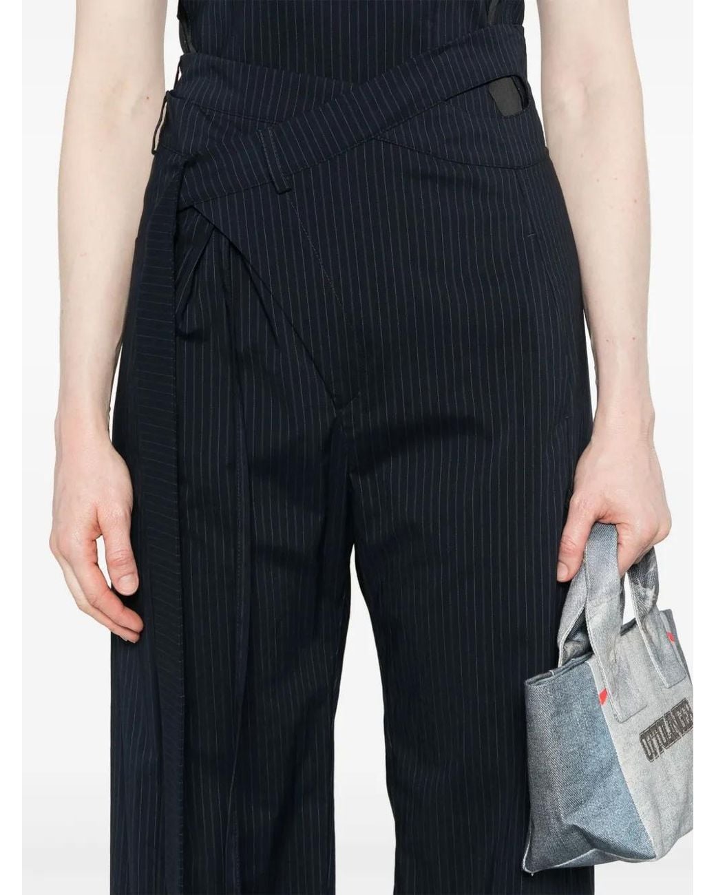 OTTOLINGER Blue Wrap Trousers