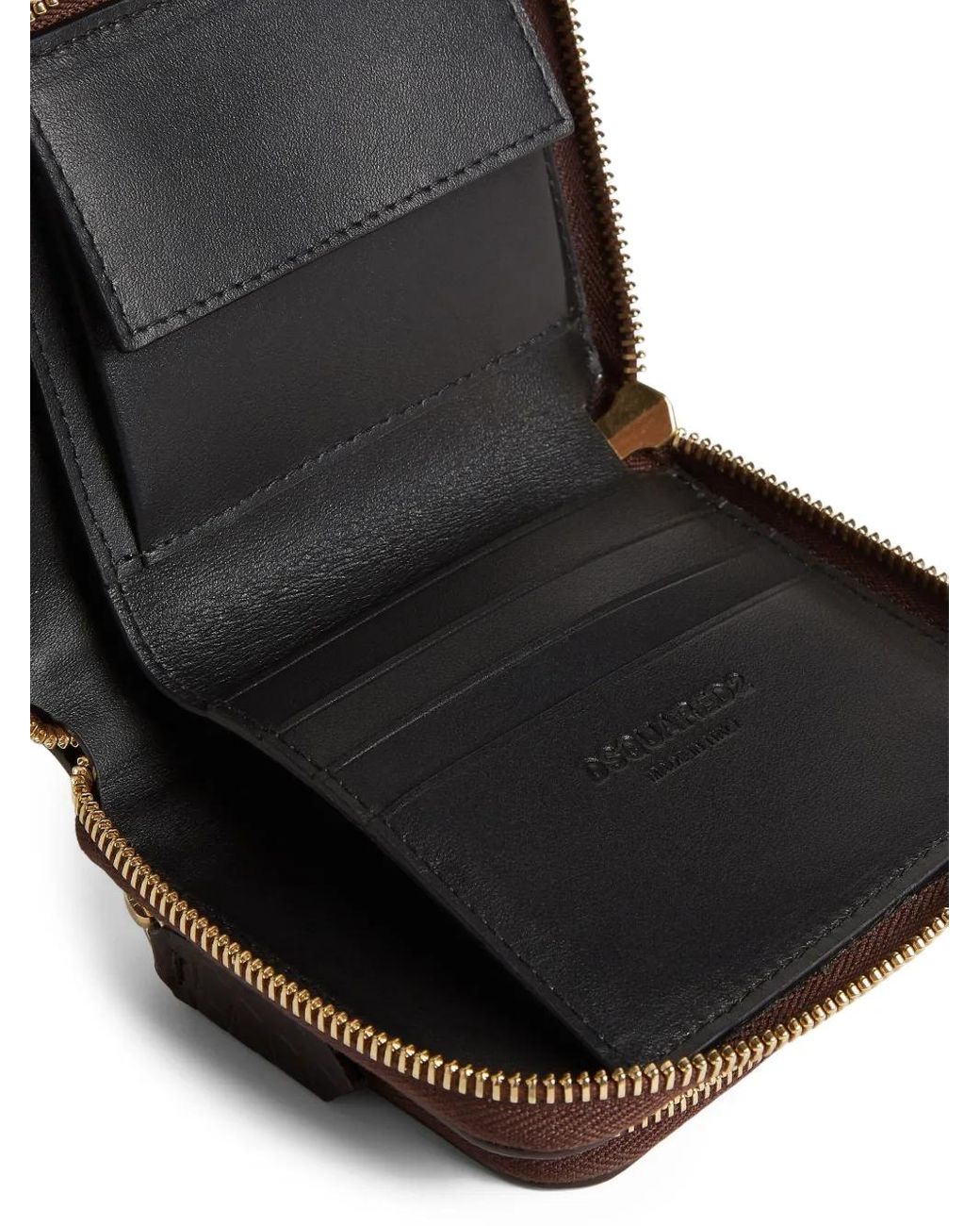 DSquared² Black Leather Wallet