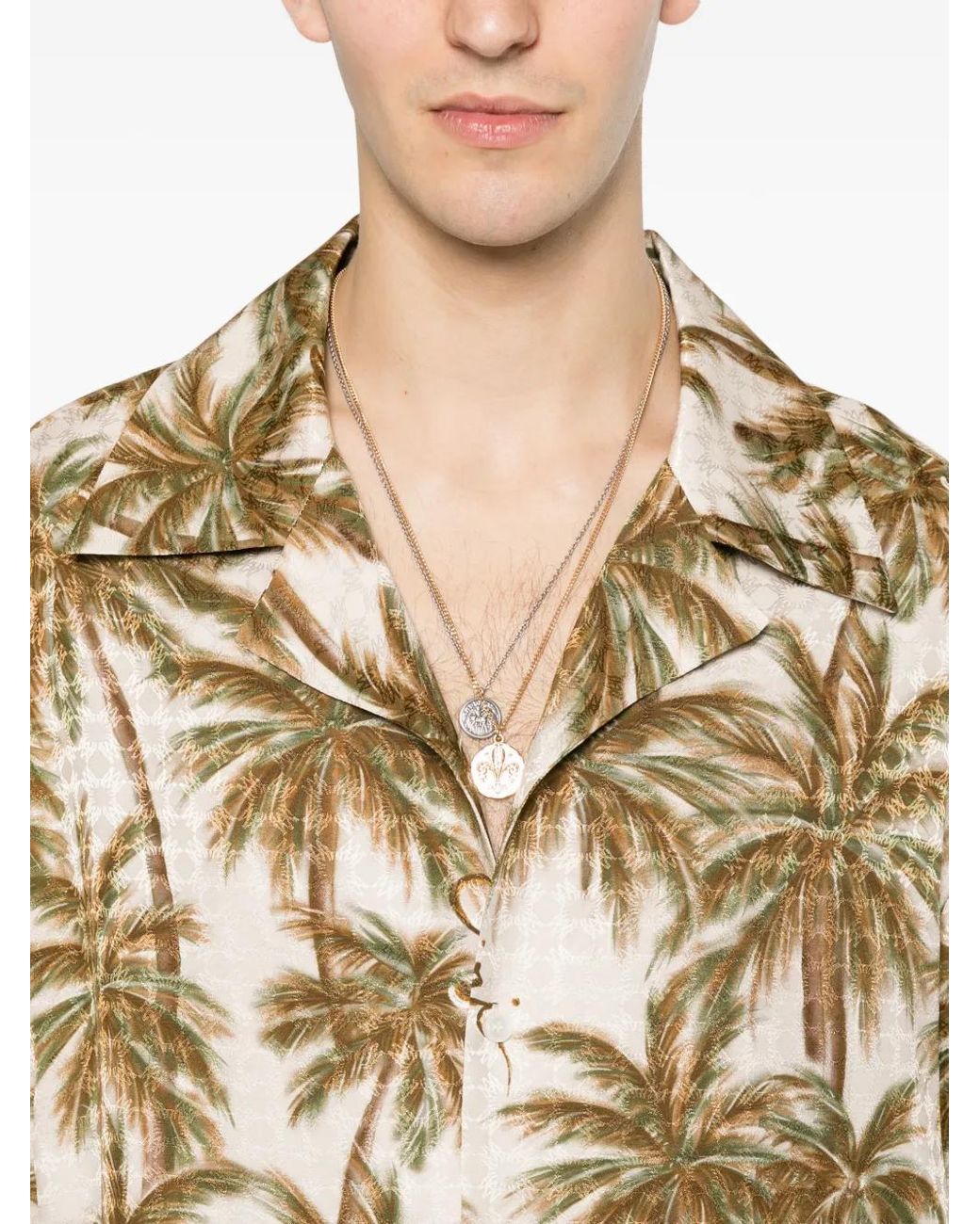 Amiri Metallic Neutrals Shirts for men