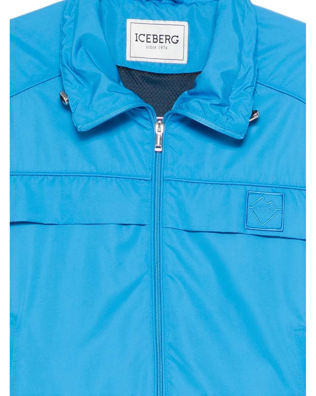 Iceberg Blue Collared Jacket