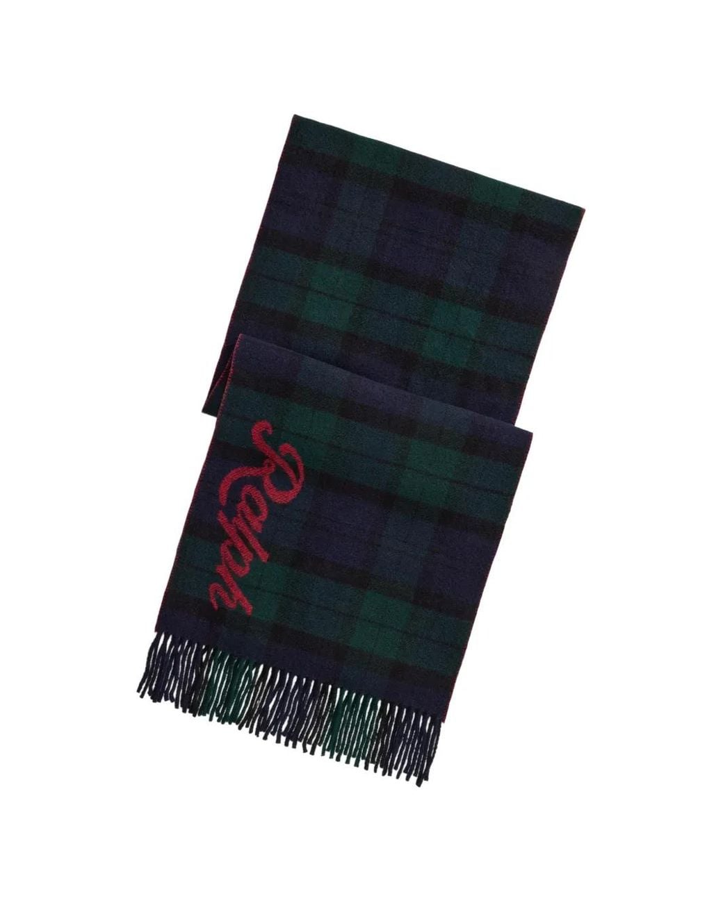 Polo Ralph Lauren Blue Logo-Detail Scarf for men