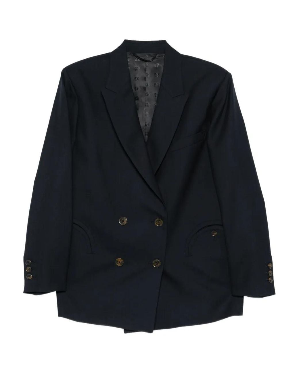 Blazé Milano Blue Double-Breasted Blazer