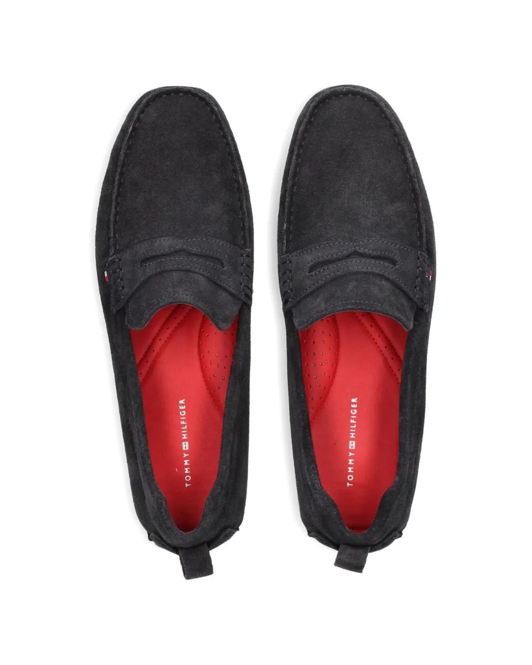 Tommy Hilfiger Black Penny Loafers for men