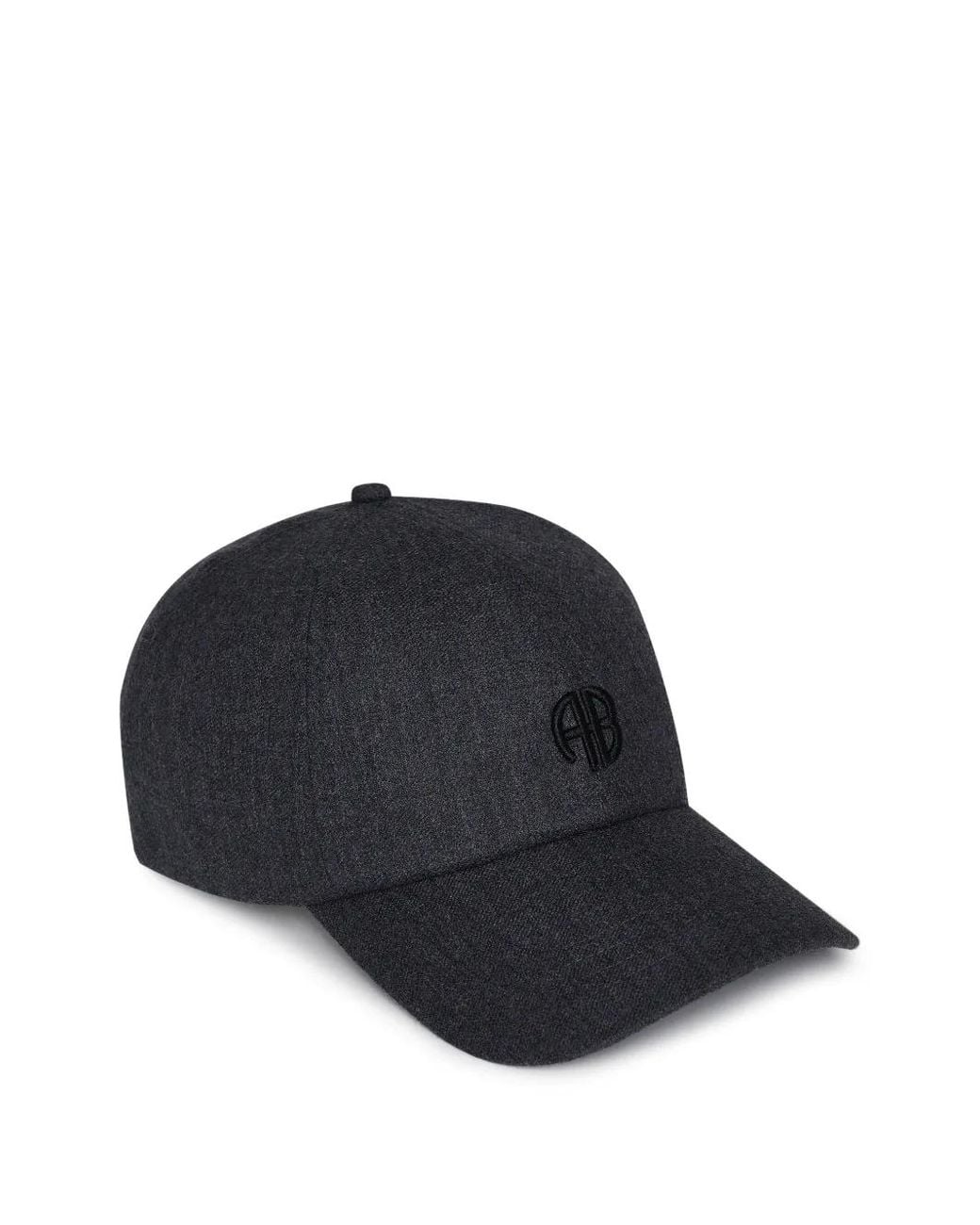 Anine Bing Blue Jeremy Logo-Embroidered Baseball Cap