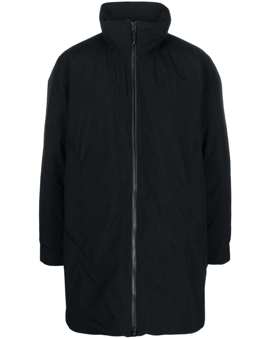 Goldwin Funnelneck Zipup Raincoat in Blue for Men Lyst