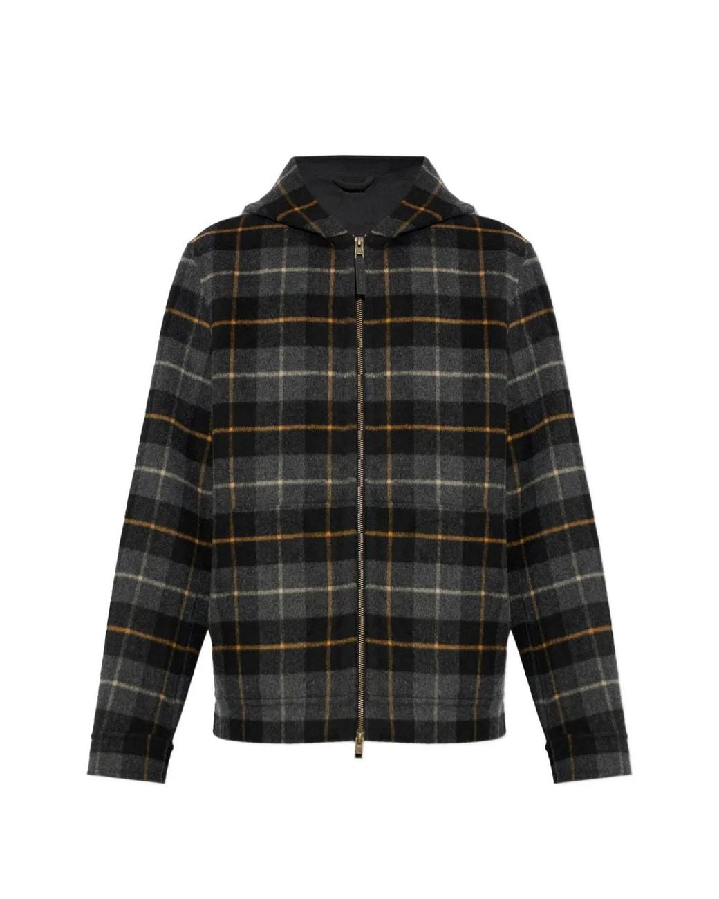 Chaqueta Con Capucha Woolrich de hombre de color Black