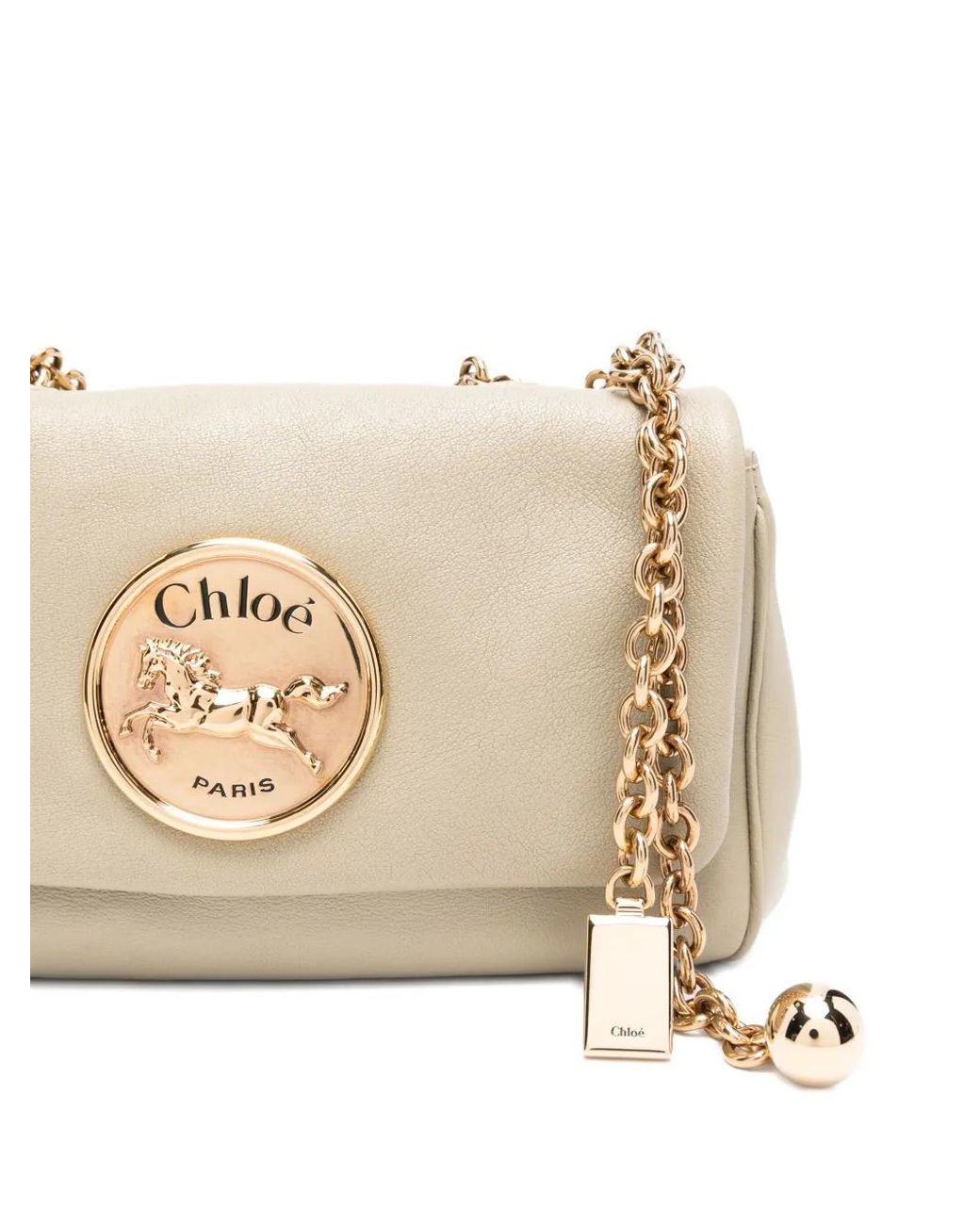 Chloé Heritage ショルダーバッグ Natural