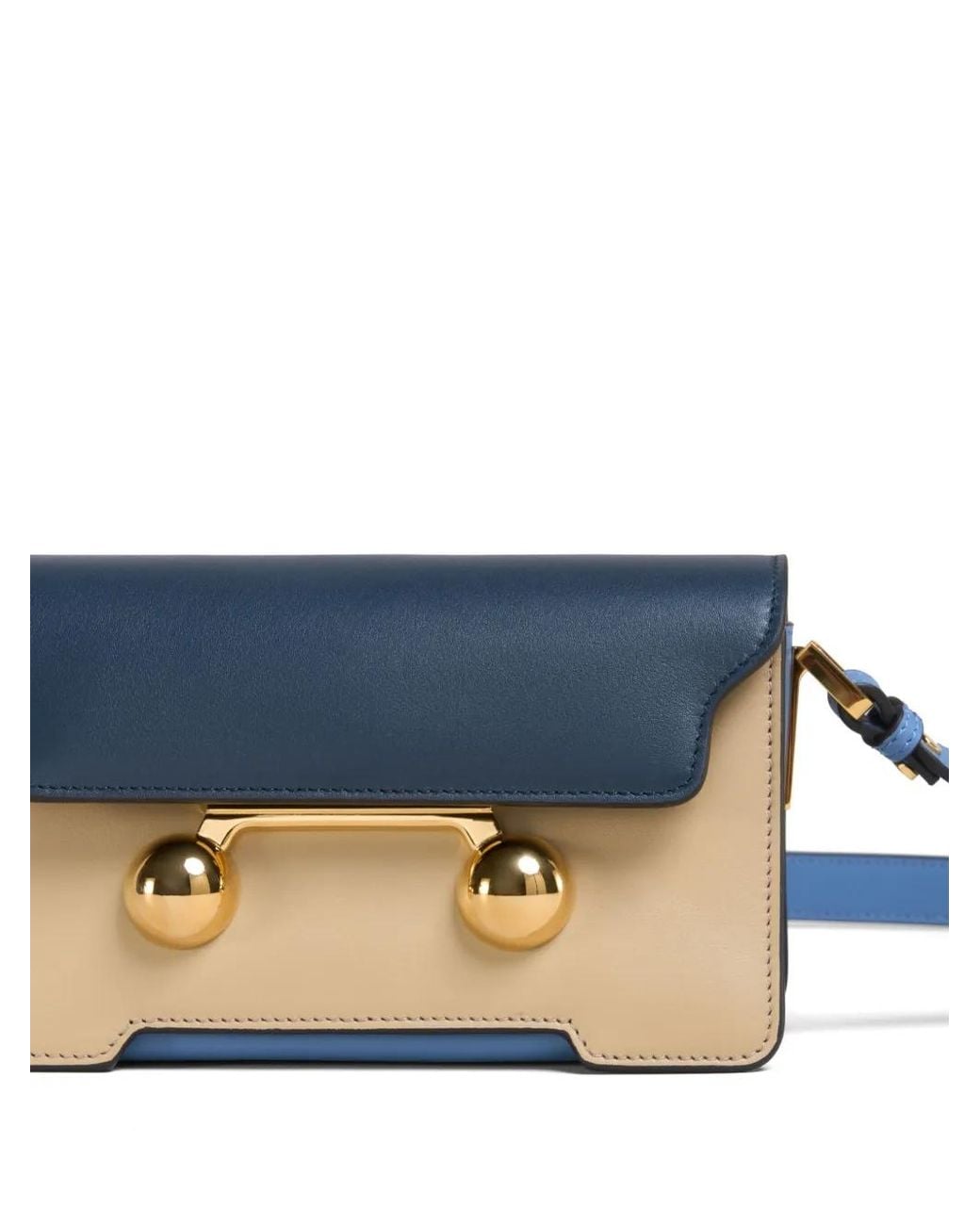 Marni Blue Trunkaroo Shoulder Bag