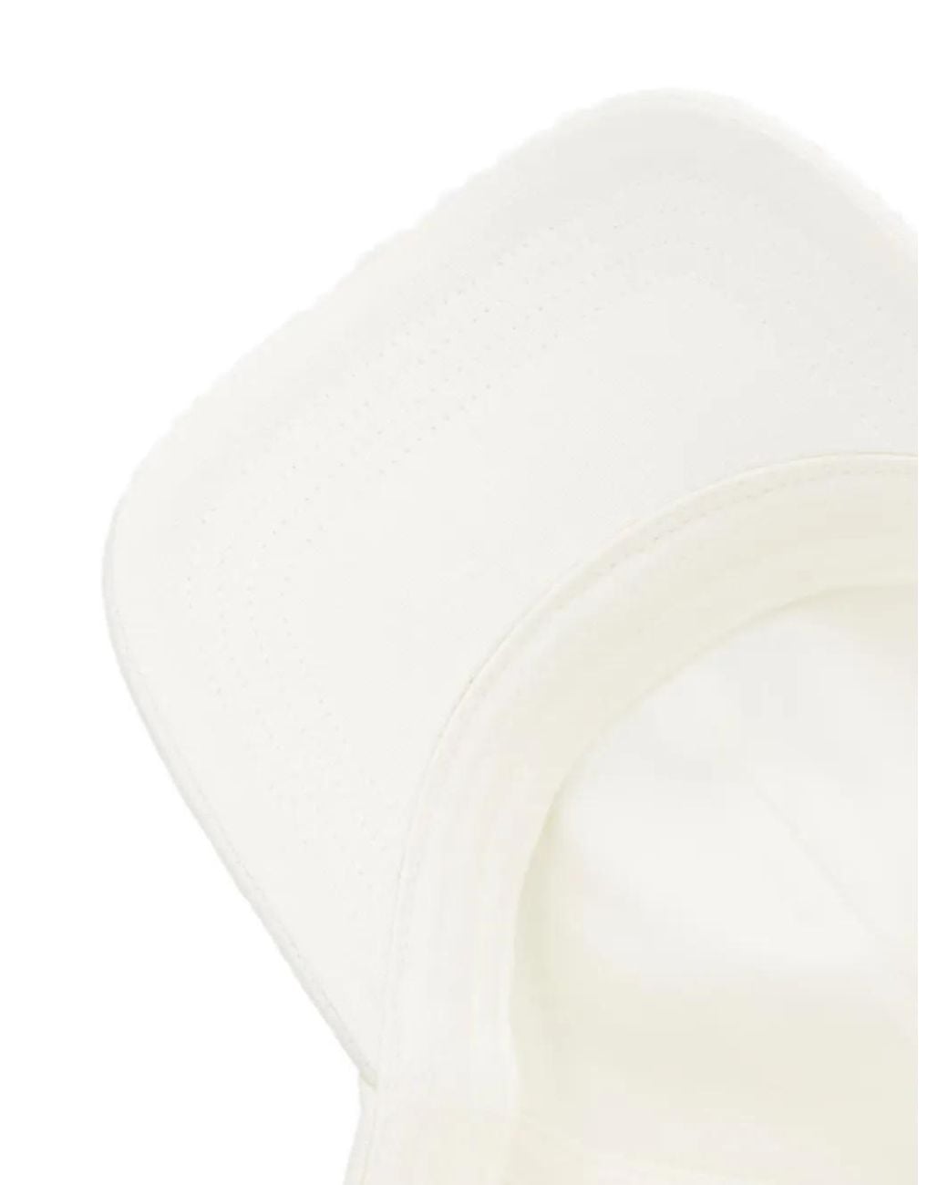 Gant White Linen Baseball Cap for men