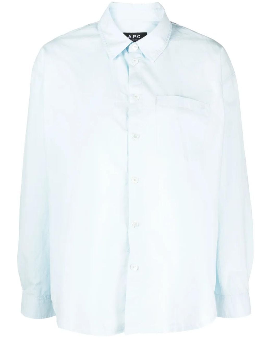 Camisa Con Botones A.P.C. de color White