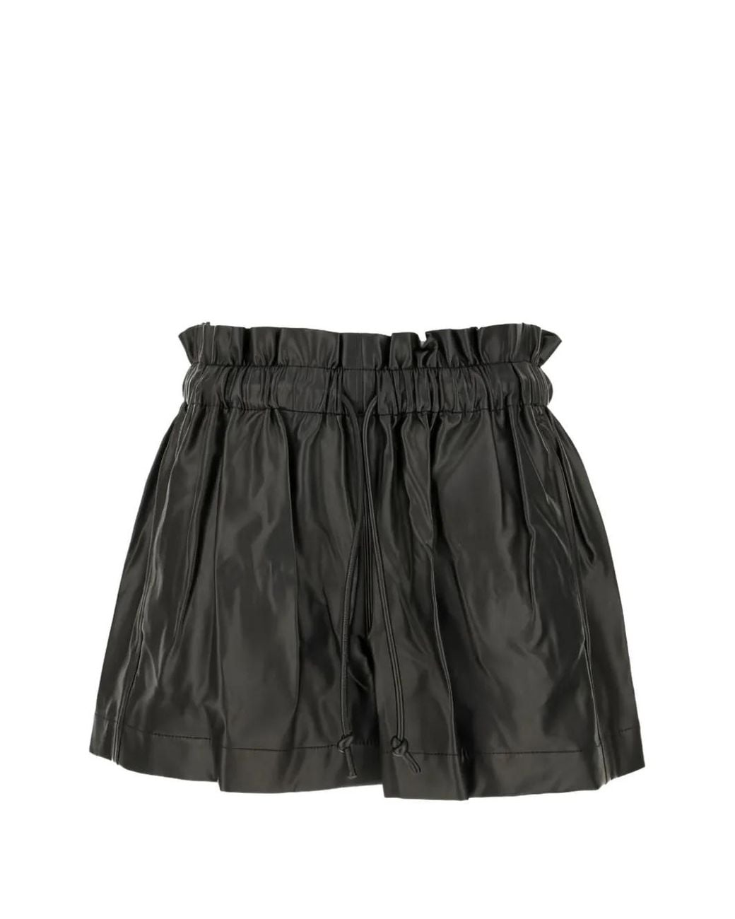 Isabel Marant Black Drawstring-Waistband Shorts