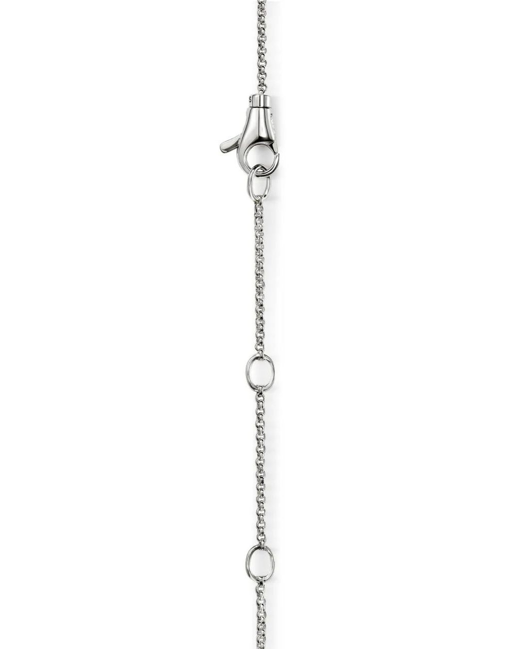 John Hardy Metallic Icon Stud Diamond Necklace