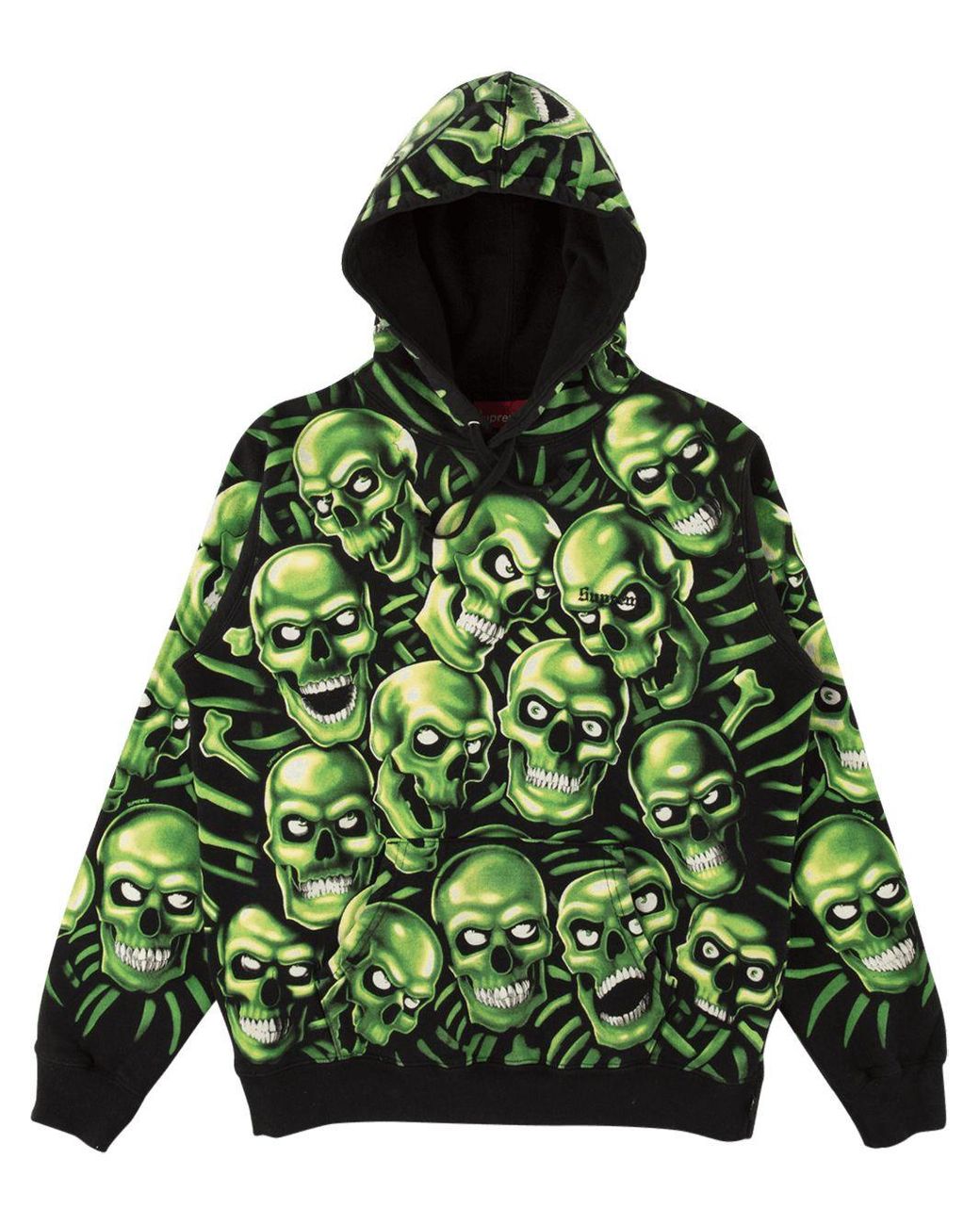 Supreme Cotton Supreme Skull Print 