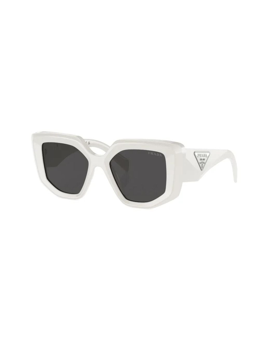 Prada Gray Cat-Eye Frame Sunglasses