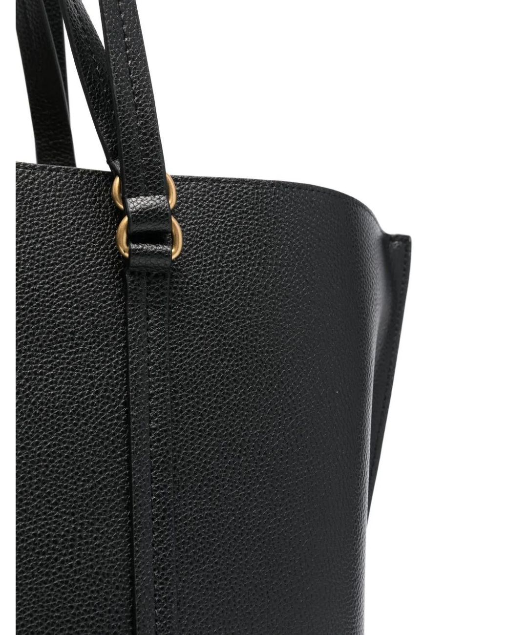 Pinko Black Elegant 100% Leather Bag