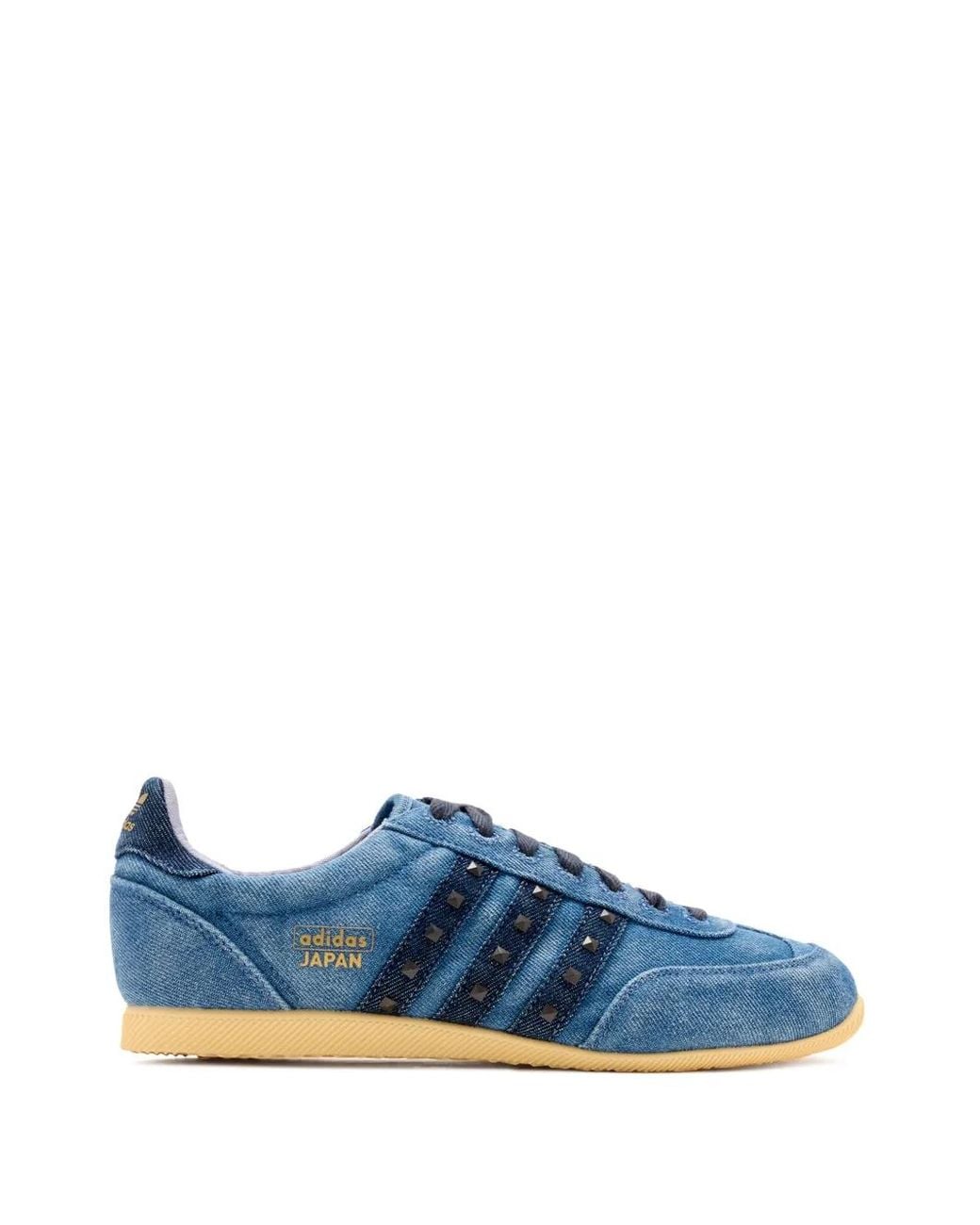 adidas Japan Stud-Embellished Sneakers in Blue | Lyst