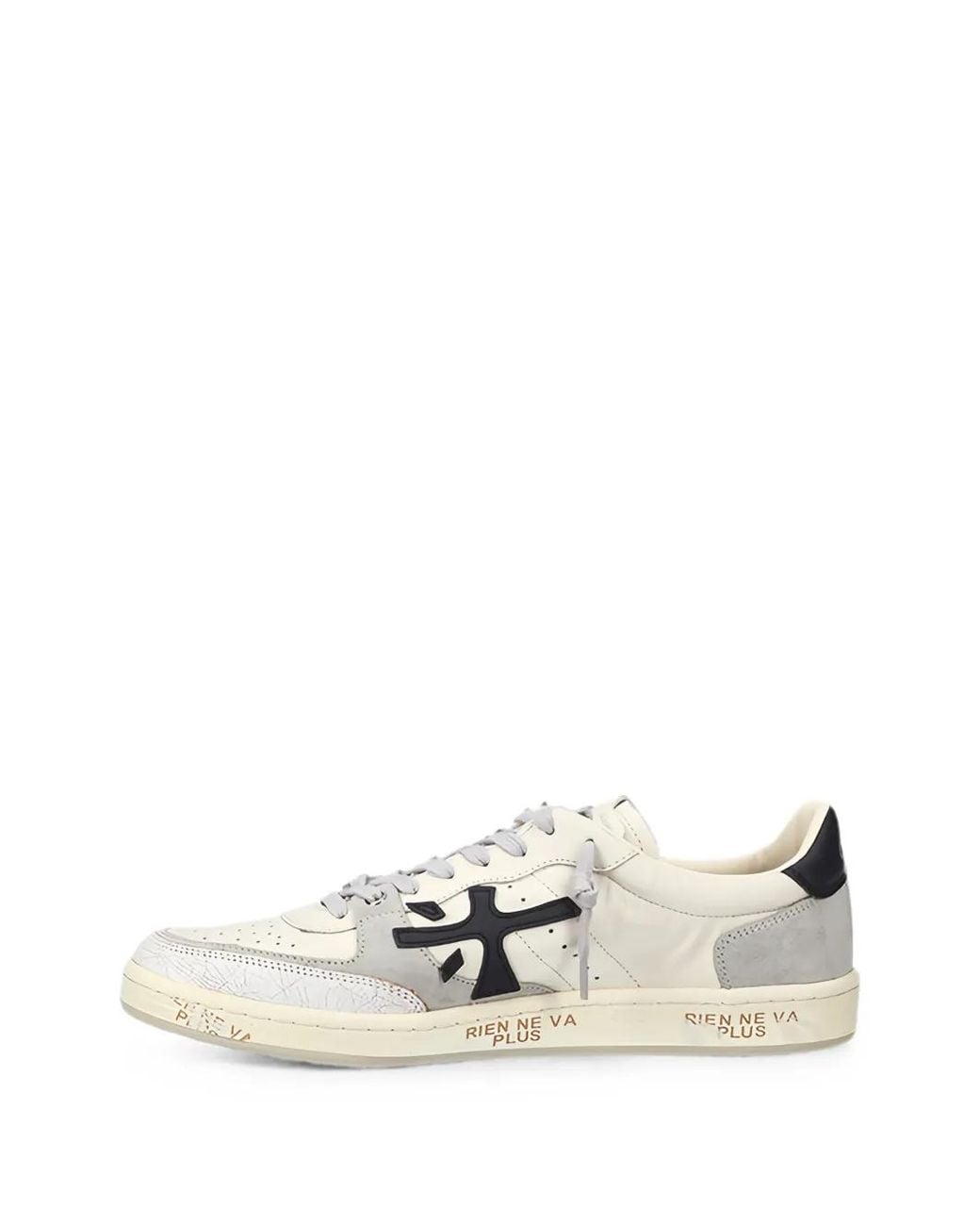 Premiata White Baskets Bskt Clay 7262 for men