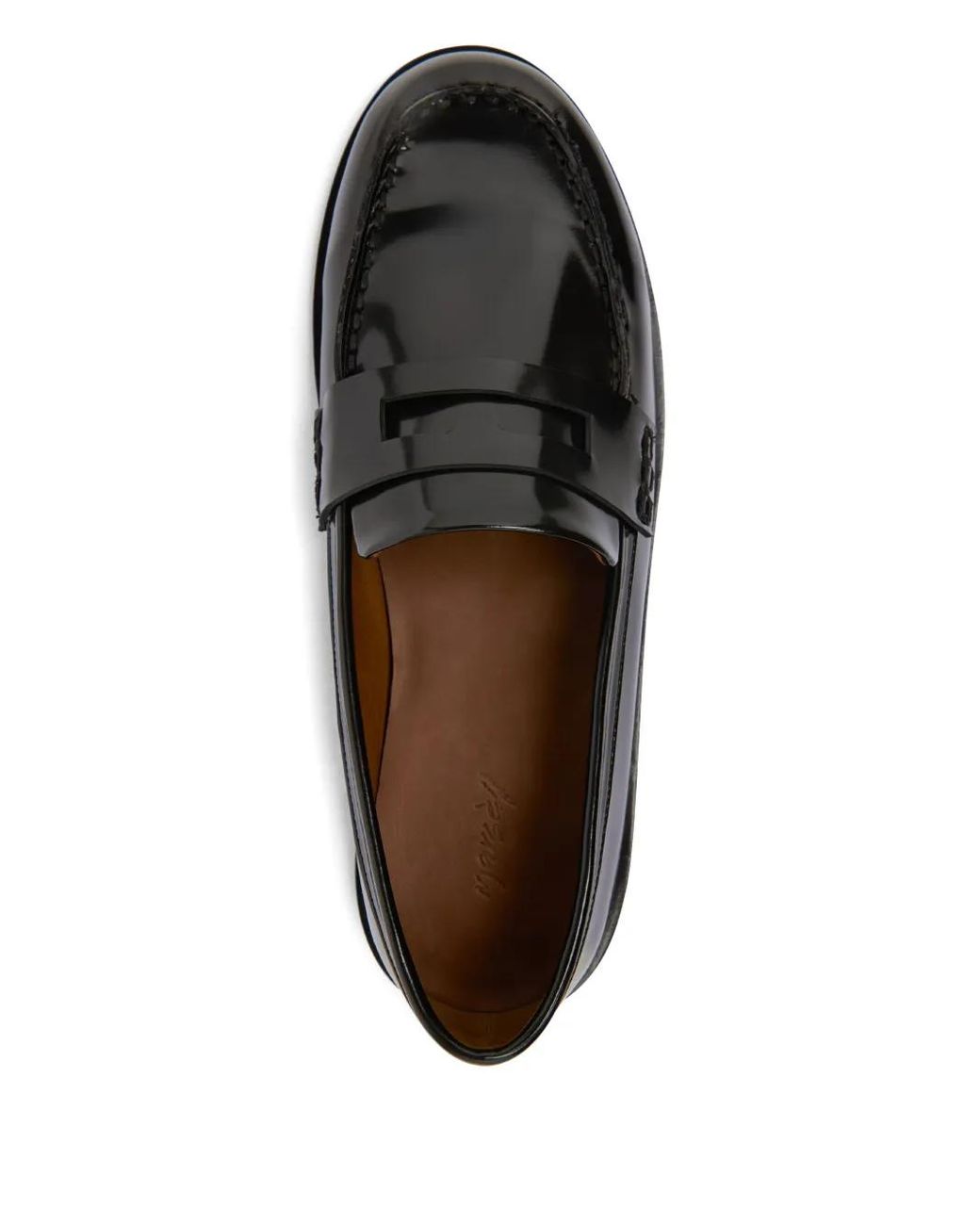 Marsèll Black Mocasso Penny Leather Loafers for men