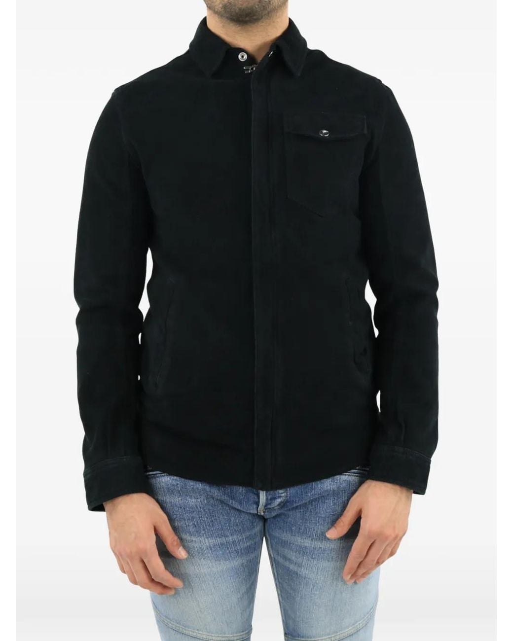 Goosecraft Black Sin City Overshirt for men