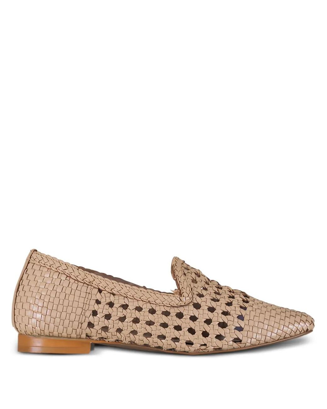 Ron White Brown Gewebte Carmen Loafer