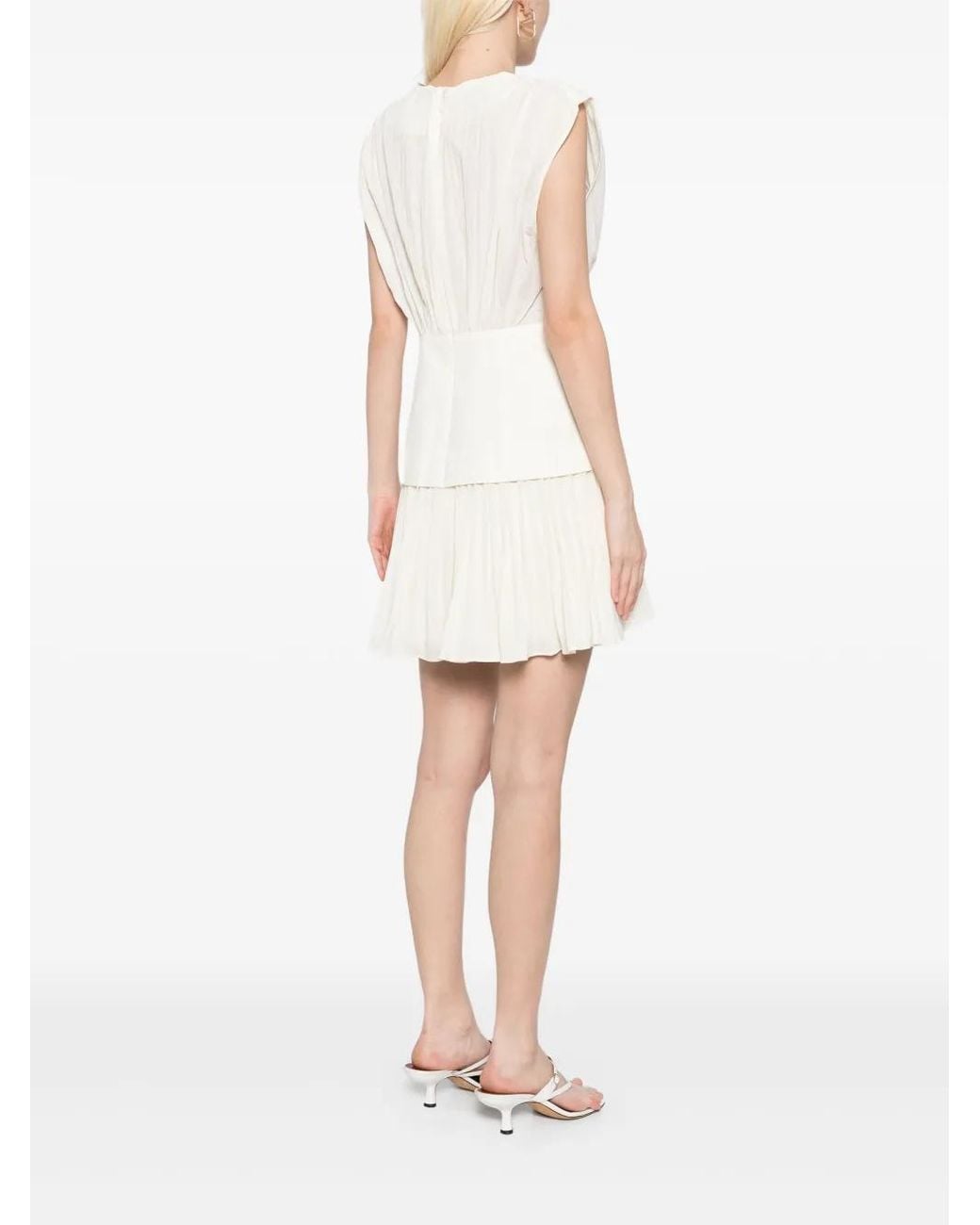 Acler White Seabrook Mini Dress